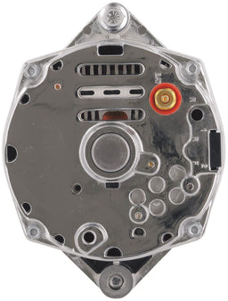 POWERMAST 85 Amps, 1 Or 3 Wire With Single V Groove, Original Look Alternator Chrome GM Style 10SI Alternator PM17127 Autofit