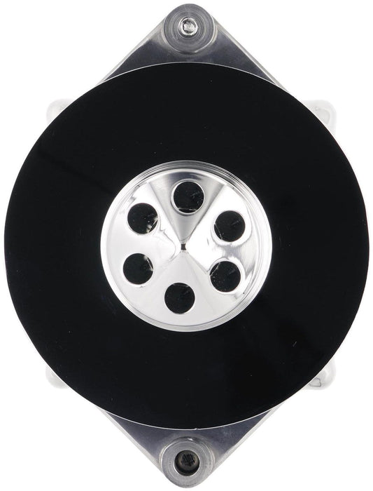 POWERMAST Chev 12si, 100 amp, internal regulator, Serpentine pulley, Polished Powermaster Signature Series Alternator PM27296 Autofit