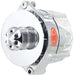 POWERMAST Chev 12si, 100 amp, internal regulator, Serpentine pulley, Polished Powermaster Signature Series Alternator PM27296 Autofit