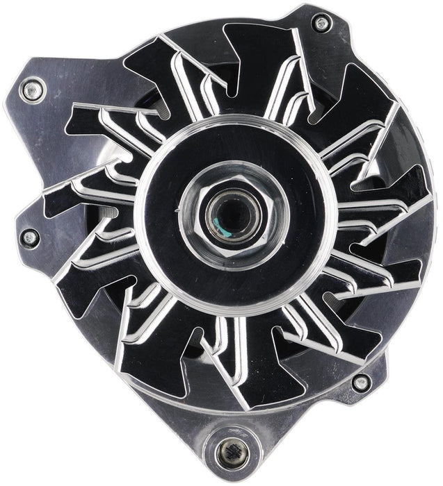 POWERMAST Chev Delco CS130 style, 105 Amps, Single Groove pulley, 1 wire, Polis Powermaster Street Alternator PM274611 Autofit