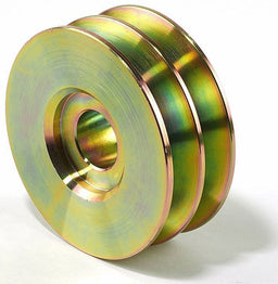 POWERMAST Double V-Belt Pulley, 3/8" x 2-5/8" O.D. (NEW) Replacement Alternator Pulley PM113 Autofit