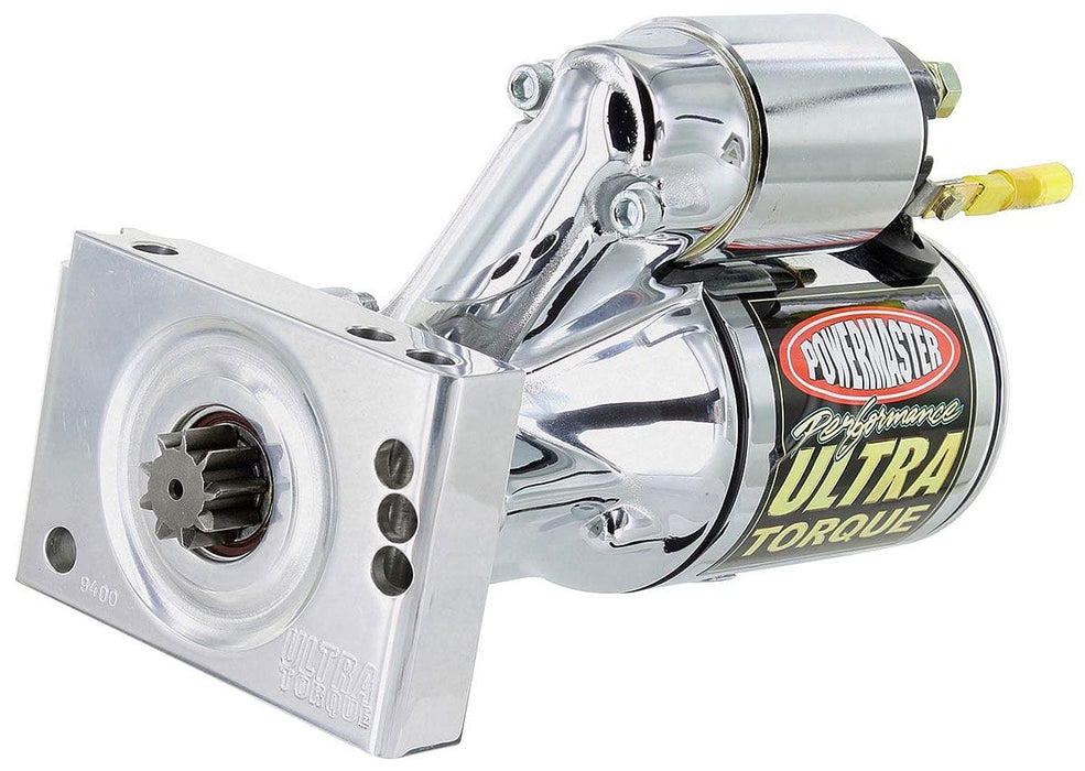 POWERMAST Suit Chev V8 Ultra-Torque Starter Motor, Chrome PM19400 Autofit