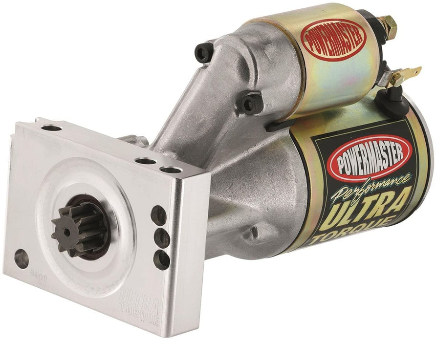 POWERMAST Suit SB Chev 153-168 Tooth, Straight Bolt Mount, 3.4 HP Ultratorque Starter Motor PM9400 Autofit