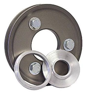 POWERMAST Suit SB Chev 5.250" O.D Single Groove Crank V-Pulley PM293 Autofit