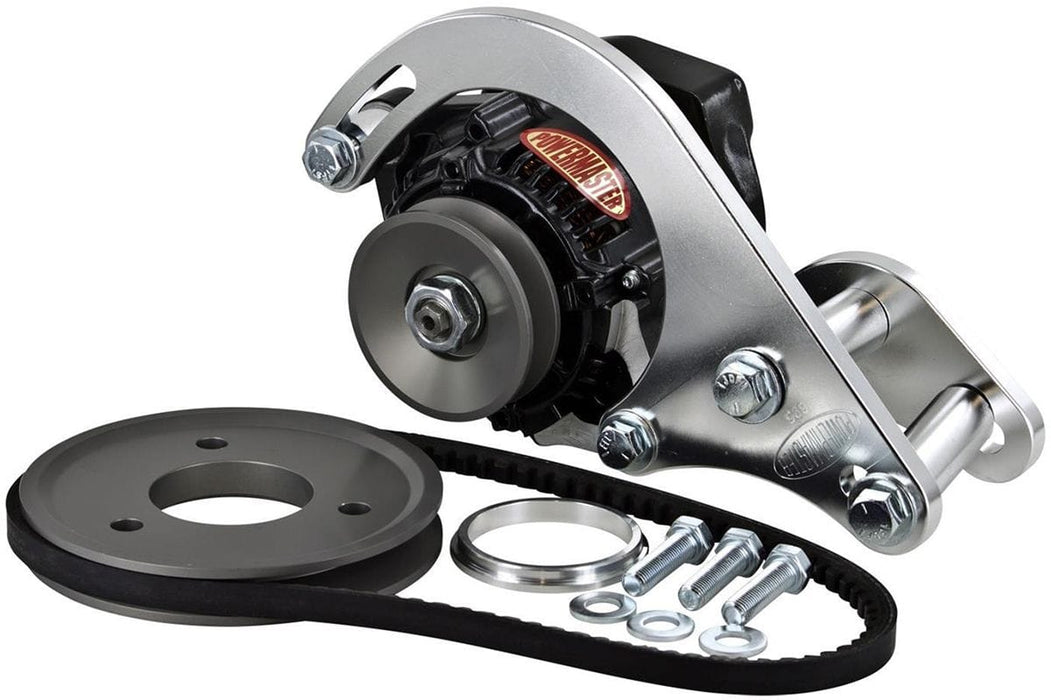 POWERMAST Suit SB Chev With Rail Chassis, 100 AMP Denso Alternator Drag Racing Alternator Kit PM8-898 Autofit
