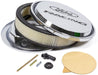 PROFORM 14" x 3" Suit 5-1/8" Neck Carburettors Ford Racing Chrome Slant Edge Air Cleaner Assembly PR302-384 Autofit