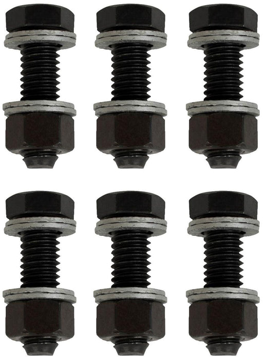 PROFORM 3/8" x 1" UHL (6-pack) Wedge-Locking Exhaust Collector Bolts PR66757 Autofit