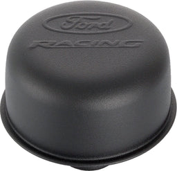 Proform Black Crinkle 3" Diameter with Ford Racing Logo (Use PR141-615 Gromme Valve Cover Breather Push-In Style PR302-216 Autofit