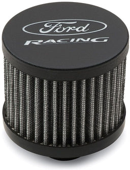 Proform Black With Silver Ford Racing Logo Valve Cover Push-In Breather PR302-234 Autofit