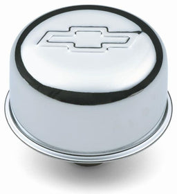 PROFORM Chrome 3" Diameter with Bowtie Emblem (Use PR141-615 Gromments) Valve Cover Breather Push-In Style PR141-616 Autofit