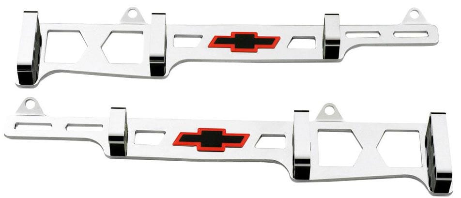 PROFORM Chrome Suit BB Chev With Bowtie Emblem (Pair) Ignition Lead Separators PR141-639 Autofit