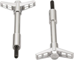 PROFORM Chrome Suit SB Ford With Ford Oval Logo, 1/4" Stud (4 Per Pkg) Valve Cover Wing Nuts PR302-325 Autofit