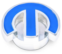 PROFORM Chrome With Blue Mopar "M" Logo Air Cleaner Wing Nut PR440-337 Autofit