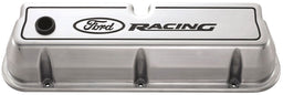Proform Polished Suit SB Ford 289-351 Windsor With Ford Racing Logo Die-Cast Aluminium Valve Covers PR302-001 Autofit