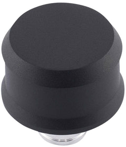 PROFORM Smooth Plain Finish, No Logo, Suit 1.22" Hole Slant Edge Aluminium Valve Cover Breather Push-In Style - Black Crinkle PR141-86 Autofit