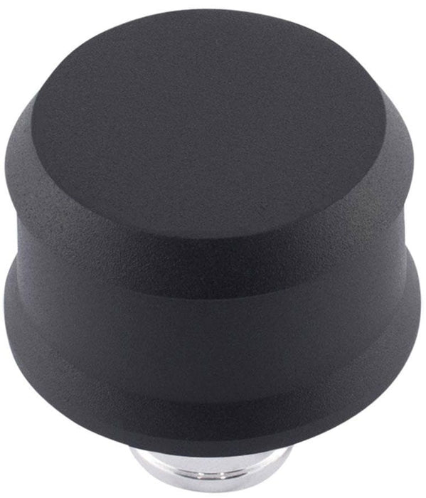 PROFORM Smooth Plain Finish, No Logo, Suit 1.22" Hole Slant Edge Aluminium Valve Cover Breather Push-In Style - Black Crinkle PR141-86 Autofit