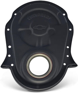 PROFORM Suit BB Chev Steel Timing Cover Black with Bowtie Logo PR141-219 Autofit