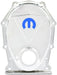 PROFORM Suit BB Chrysler 383-340 With Mopar "M" Logo Stamp Steel Timing Cover - Chrome PR440-216 Autofit