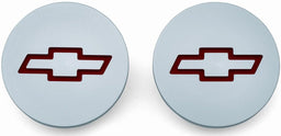 PROFORM Suit SB Chev, Silver With Red Recessed Bowtie Emblem Welsh Plug/Freeze Plung Inserts PR141-233 Autofit