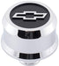 PROFORM With Raised/Recessed Blackfield Chev Bowtie Emblem, Suit 1.22" Hole Slant Edge Aluminium Valve Cover Breather Push-In Style - Chrome PR141-856 Autofit