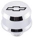 PROFORM With Recessed Black Chev Bowtie Emblem, Suit 1.22" Hole Slant Edge Aluminium Valve Cover Breather Push-In Style - Chrome PR141-852 Autofit