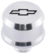 PROFORM With Recessed Black Chev Bowtie Emblem, Suit 1.22" Hole Slant Edge Aluminium Valve Cover Breather Push-In Style - Polished PR141-854 Autofit