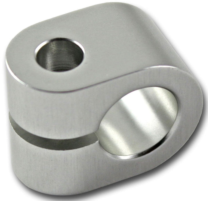 PROWERKS Full Clamp for Push/Pull Cables Pro Grip - Silver PWC73-376 Autofit