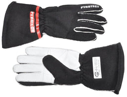 PYROTECT Black, SFI 3.3/5 specifications Pro-Series Driving Gloves 2-Layer (Small) PYG3210 Autofit