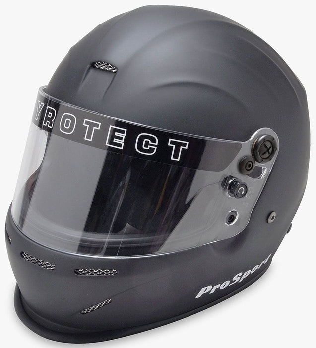 PYROTECT SA2020 Rated ProSport Helmet with Duckbill, Flat Black, Medium PYHB802320 Autofit