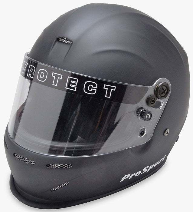PYROTECT SA2020 Rated ProSport Helmet with Duckbill, Flat Black, X-Large PYHB802520 Autofit