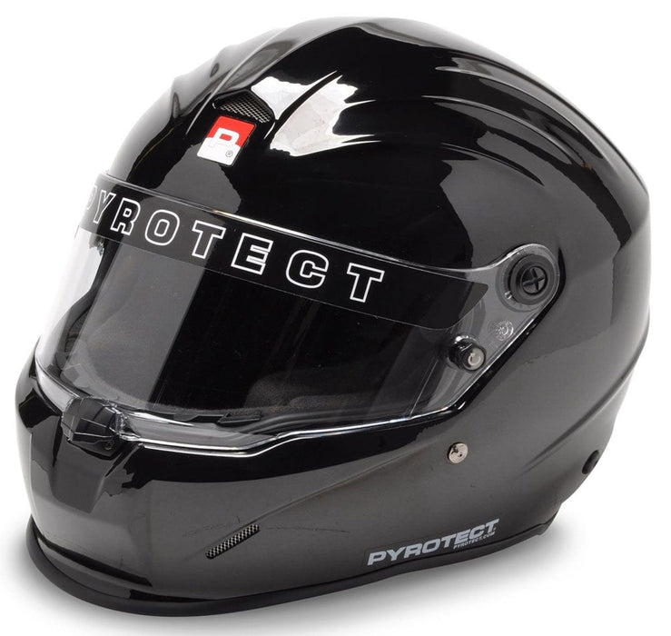 PYROTECT SA2020 Rated ProSport Helmet with Duckbill, Gloss Black, Medium PYHB801320 Autofit