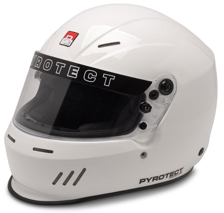PYROTECT SA2020 Rated UltraSport Helmet with Duckbill, White, Large PYHW610420 Autofit