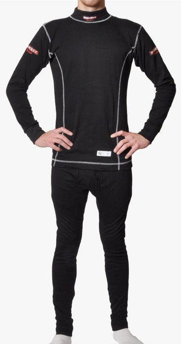 Pyrotect Safety Equipment Black, SFI Approved Inner Wear Bottom (Large) PY4810400 Autofit