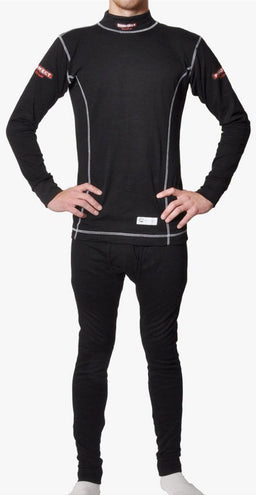 Pyrotect Safety Equipment Black, SFI Approved Inner Wear Turtle Neck Top (Large) PY4800400 Autofit
