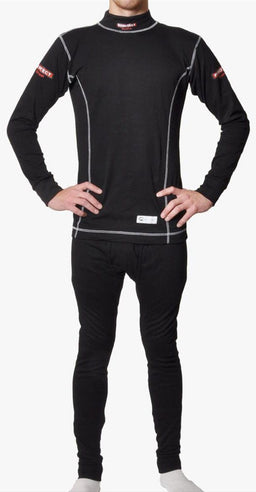 Pyrotect Safety Equipment Black, SFI Approved Inner Wear Turtle Neck Top (X-Large) PY4800500 Autofit
