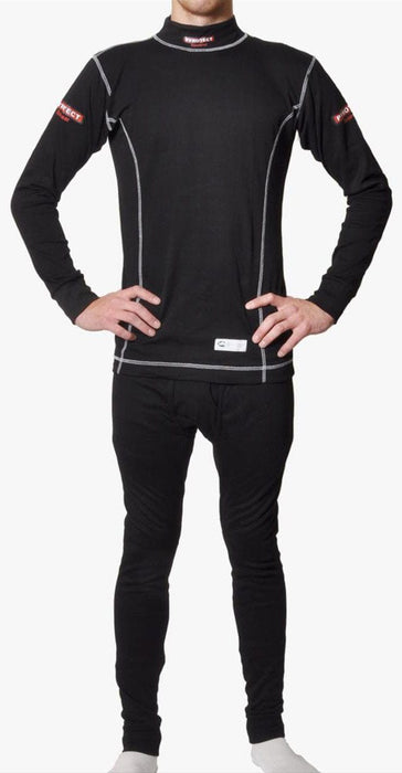 Pyrotect Safety Equipment Black, SFI Approved Inner Wear Turtle Neck Top (X-Large) PY4800500 Autofit