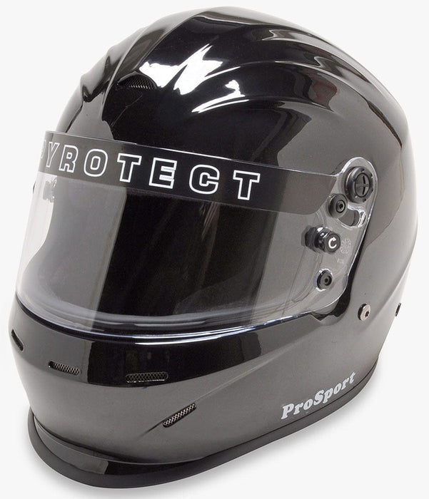 Pyrotect Safety Equipment SA2020 Rated ProSport Helmet with Duckbill, Gloss Black, XX-Large PYHB801620 Autofit
