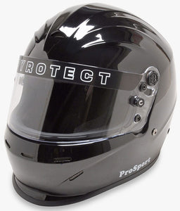 Pyrotect Safety Equipment SA2020 Rated ProSport Helmet with Duckbill, Gloss Black, XX-Small PYHB801020 Autofit