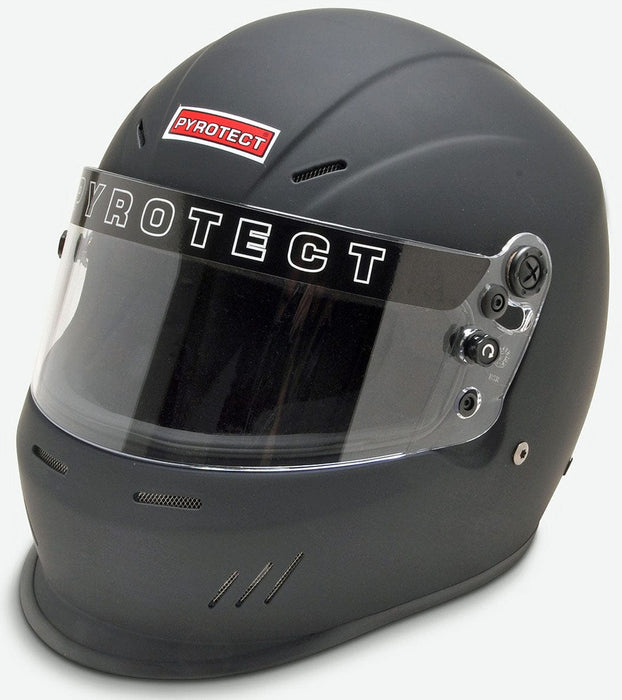 Pyrotect Safety Equipment SA2020 Rated UltraSport Helmet with Duckbill, Flat Black, XX-Large PYHB611620 Autofit
