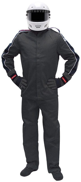 Pyrotect Safety Equipment SFI-1 Single Layer Junior DX1 Black Racing Jacket (Small 6-8) PYJJDX1111 Autofit