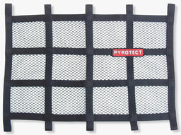 Pyrotect Safety Equipment SFI 27.1 Rated Window Net (Black) 18" x 24" PYNX50591 Autofit
