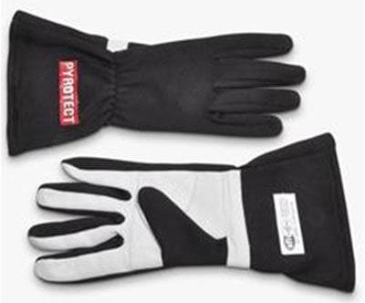 Pyrotect Safety Equipment SFI 3.3/5 Two Layer Nomex Two Layer Black Racing Gloves (X-Large) PYG2510000 Autofit