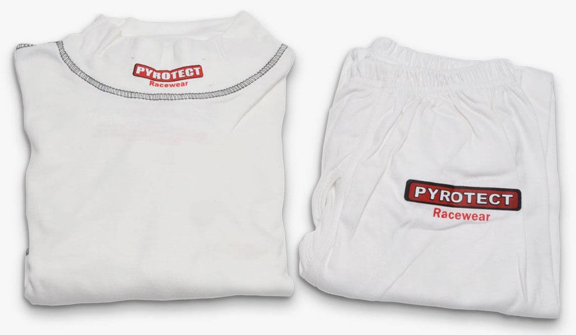 Pyrotect Safety Equipment White, SFI Approved Inner Wear Bottom (Large) PY4710400 Autofit