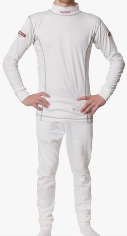 Pyrotect Safety Equipment White, SFI Approved Inner Wear Turtle Neck Top (XX-Large) PY4700600 Autofit