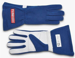 PYROTECT SFI 3.3/5 Two Layer Nomex Two Layer Blue Racing Gloves (X-Large) PYG2530000 Autofit