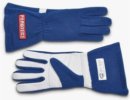PYROTECT SFI 3.3/5 Two Layer Nomex Two Layer Blue Racing Gloves (XX-Large) PYG2630000 Autofit