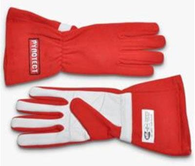 PYROTECT SFI 3.3/5 Two Layer Nomex Two Layer Red Racing Gloves (XX-Large) PYG2620000 Autofit
