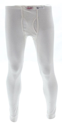 PYROTECT White, SFI Approved Inner Wear Bottom (Small) PY4710100 Autofit