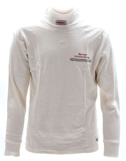 PYROTECT White, SFI Approved Inner Wear Turtle Neck Top (X-Large) PY4700500 Autofit
