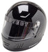 PYROTECT With Clear Shelid. Snell SA2015 Rated Black Pro Airflow Full Face Helmet (XX-Small) PY9010985 Autofit